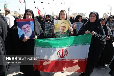 عکس/ تشییع و خاکسپاری شهید علی شادمانی در همدان | اقتصاد24