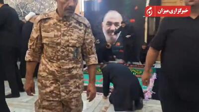 آماده‌سازی آرامگاه سرلشکر سلامی در حرم حضرت عبدالعظیم (ع)
