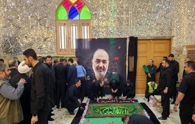 اولین تصویر از مزار شهید حاجی‌زاده و محل دفن سپهبد سلامی