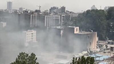 جدیدترین تصاویر از خسارت حمله صهیونیست‌ها به زندان اوین