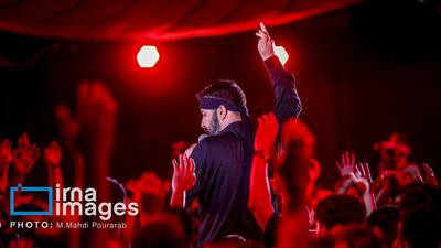 گزارش تصویری/ عزاداری شب سوم محرم- هیئت حیدر کرار