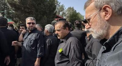 عکس لاریجانی در مراسم تشییع سردار حاجی زاده | جهان نیوز