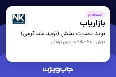 استخدام بازاریاب در نوید بصیرت بخش (نوید خداکرمی)