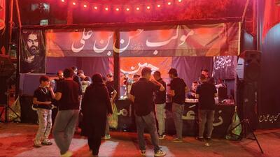 هفت سال خدمت‌رسانی موکب حسن بن علی (ع) به عزاداران محرم در بجنورد