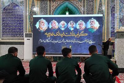 برگزاری مراسم گرامیداشت شهدای اقتدار ایران در زاهدان