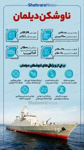 اینفوگرافی| ناوشکن دیلمان