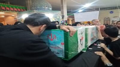 مراسم وداع با مدافع وطن سرلشکر شهید حاج فضل الله نوذری + فیلم و تصاویر