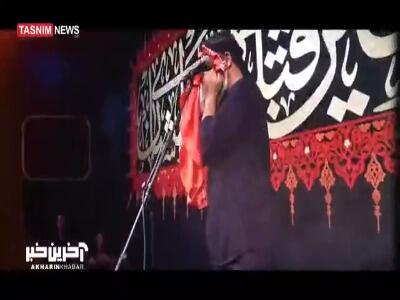 نوحه خوانی مجتبی رمضانی در محرم ۱۴۰۴