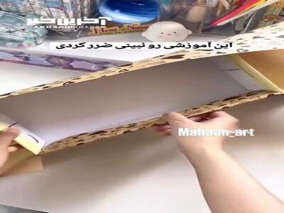 ساخت یک استند آرایشی برای هر خانمی واجبه