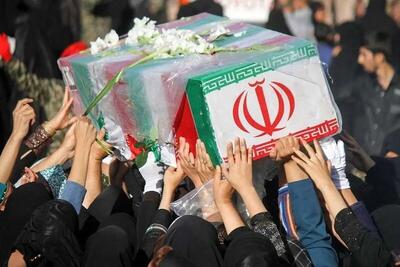 حضور علی لاریجانی و مخبر در مراسم تشییع سردار غلامعلی رشید + عکس