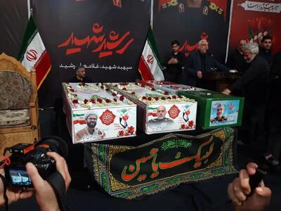 مراسم وداع با شهیدان اقتدار در دزفول برگزار شد/ لاریجانی: در این نبرد اخیر، دشمن به هیچ‌یک از اهداف خود علیه ایران دست نیافت