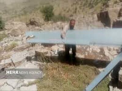 لاشه یک پهپاد دیگر در لرستان پیدا شد
