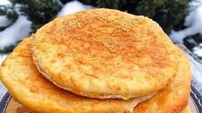 من میتوانم این نان سیب زمینی خوشمزه رو هر روز صبحانه بخورم دستور العمل ساده و ارزان!