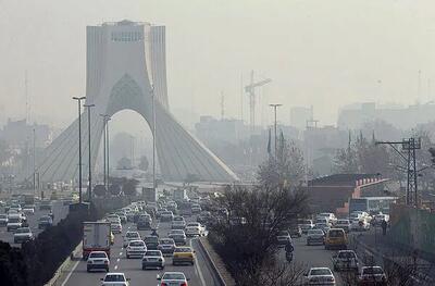 هوای تهران ناسالم است