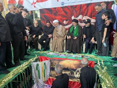 شهید رشید در خاک آرام گرفت + ویدئو