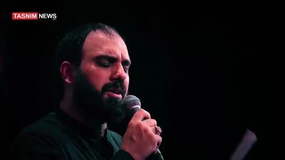 نوحه‌ خوانی سید مهدی حسینی در محرم ۱۴۰۴ + فیلم