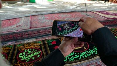 گزارش تصویری/ برپایی خیمه عزای امام حسین (ع) در روستای تعزیه ایران
