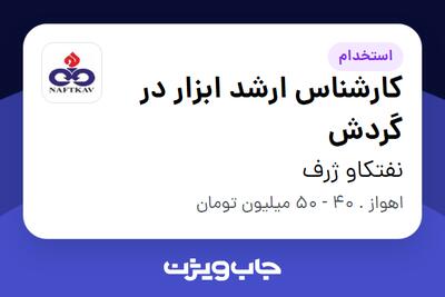 استخدام کارشناس ارشد ابزار در گردش - آقا در نفتکاو ژرف