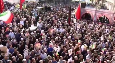 شکوه اقتدار؛ در روزی که ایران، نفسش را با نام شهید گره زد