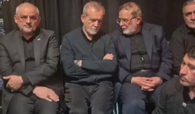 حضور رئیس‌جمهوری در مراسم بزرگداشت شهید سپهبد باقری
