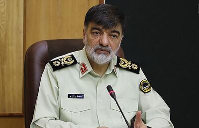 پیام تسلیت سردار رادان به مناسبت شهادت سردار لطفی
