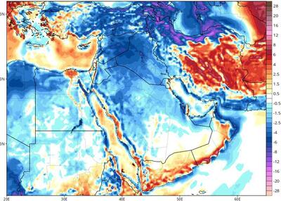 آغاز رگبار و کاهش دما در ۹ استان از روز پنجشنبه