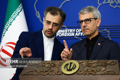 نشست خبری سخنگوی وزارت خارجه