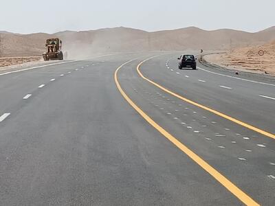 افتتاح ۵۰ کیلومتر بزرگراه در مغان به شرط تأمین اعتبار