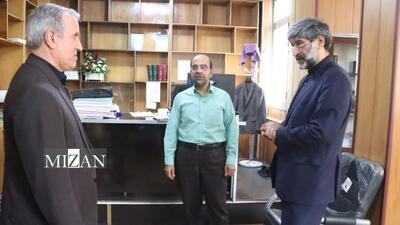 رئیس کل دادگستری آذربایجان غربی از محاکم تجدید نظر استان بازدید کرد