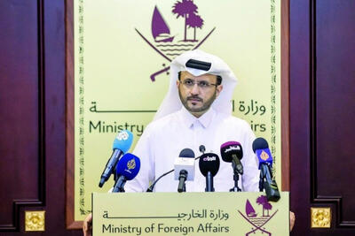 قطر: مأموریت صلح میان تهران و واشنگتن ادامه دارد