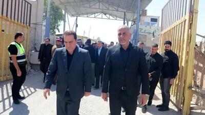 تسهیل تردد زوار محرم در مرز مهران در دستور کار قرار گرفت