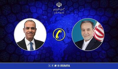 گفتگوی تلفنی عراقچی و وزیر خارجه مصر