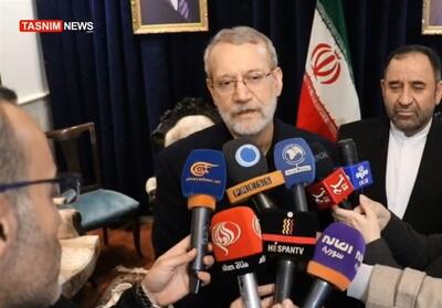 لاریجانی: آمریکا و اسرائیل باید تاوان بدهند/ ترامپ ‌فریب‌‌ داد - تسنیم