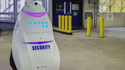 استقرار ربات پلیس Dubbot در شهر دوبلین آمریکا برای تامین امنیت شهری