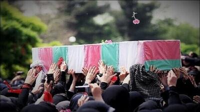 تشییع پیکر شهید سردار «غلامعلی رشید» در دزفول