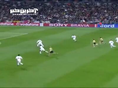 بریس دل‌پیرو در برنابئو که با تشویق ایستاده رئالی‌ها همراه شد!