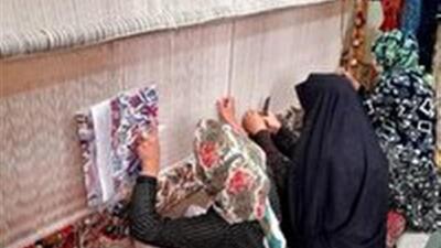 هنرنمایی بانوان روستای دهنو برای جبهه مقاومت