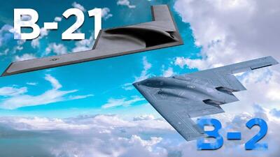 رادارگریزی در سطح بعدی؛ بمب افکن «بی-21 ریدر» در برابر «بی-2 اسپیریت» (+تصاویر)