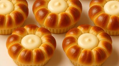 یک دستور پخت آسان برای نان پنیری بسیار نرم و خوشمزه!
