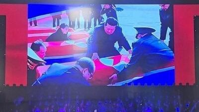 ببینید / استقبال رهبر کره شمالی از اجساد نظامیان کشته‌شده در جنگ اوکراین