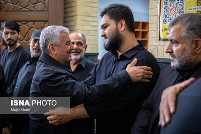 تصاویر: مراسم یادبود شهید سرلشکر امیرعلی حاجی‌زاده