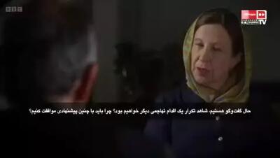 پاسخ کوبنده تخت روانچی به مجری ‌BBC: اگر شجاعت انتقاد از آمریکا را ندارید باید سکوت کنید!