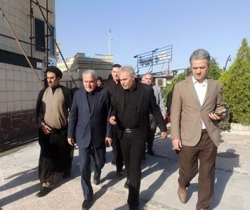 وزیر میراث‌فرهنگی وارد قزوین شد
