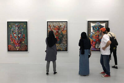 چراغ گالری‌ها روشن شد