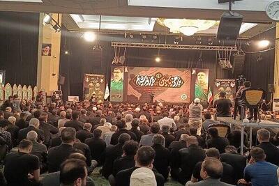 برگزاری مراسم گرامیداشت سرداران شهید حاجی‌زاده و باقری در تهران