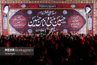 عزاداری شب پنجم محرم در ارومیه