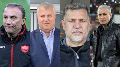 همه سرمربیان پرسپولیسی تاریخ لیگ برتر؛ این 30 نفر!