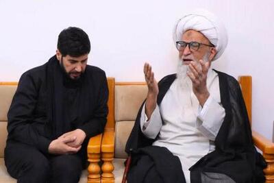 ماجرای دیدار دیدار شهید ابوعلی خلیل (محافظ شهید سید حسن نصرالله) با آیت الله نجفی + عکس