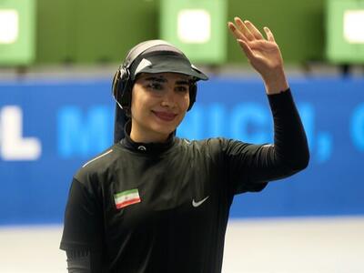 دختر تیرانداز ایران بین برترین های تپانچه دنیا