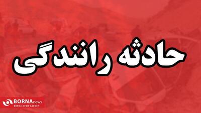 یک کشته و سه زخمی در حادثه رانندگی محور بیستون